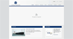 Desktop Screenshot of oceantankers.com.sg